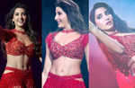 Nora Fatehi looks smoking hot in seductive red dress during her US tour performance